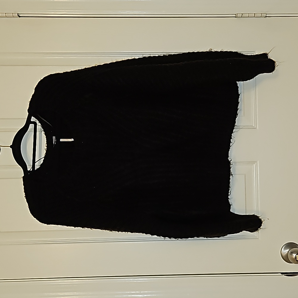 Free People Black Sweater